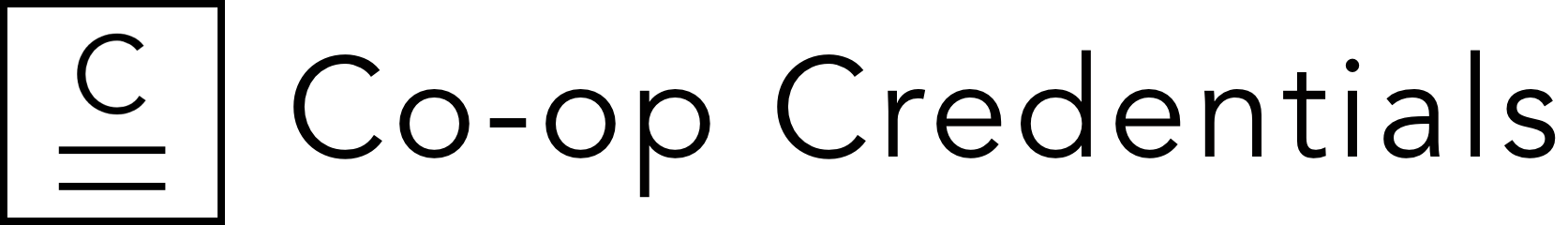 Co-op Credentials